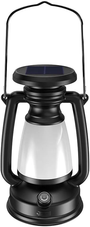 Solar Powered Outdoor Rechargeable Waterproof Camping Lights Tent Lights Hand-held Lights Emergency Lights Reading Lights Flashlights Suitable for Backpacks and Hiking Trips