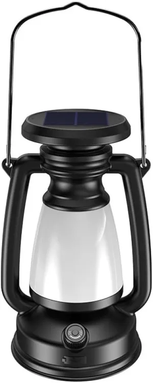 Solar Powered Outdoor Rechargeable Waterproof Camping Lights Tent Lights Hand-held Lights Emergency Lights Reading Lights Flashlights Suitable for Backpacks and Hiking Trips