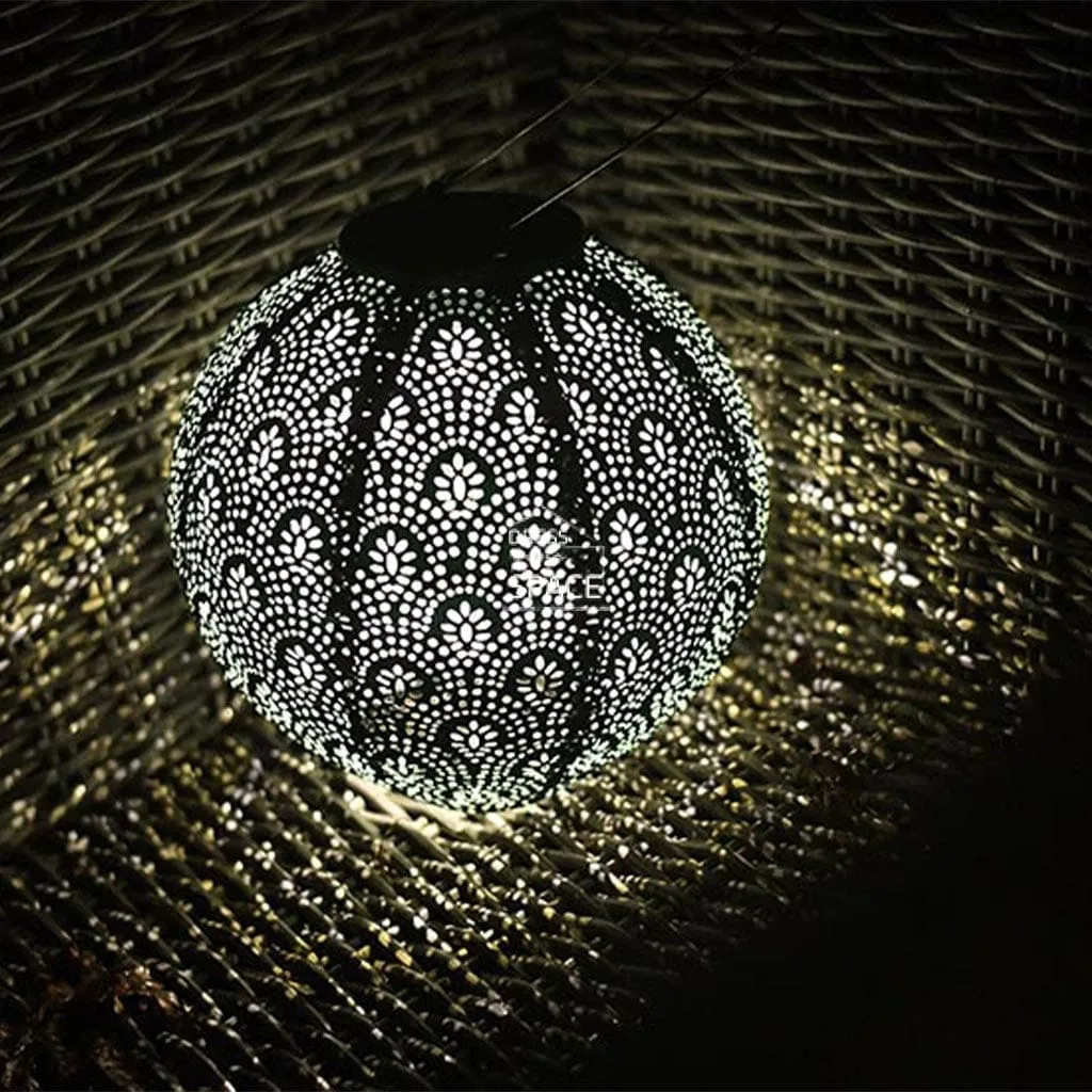 Spectare Round 20 - Light Taupe - Solar Lantern
