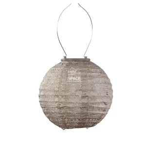 Spectare Round 20 - Light Taupe - Solar Lantern
