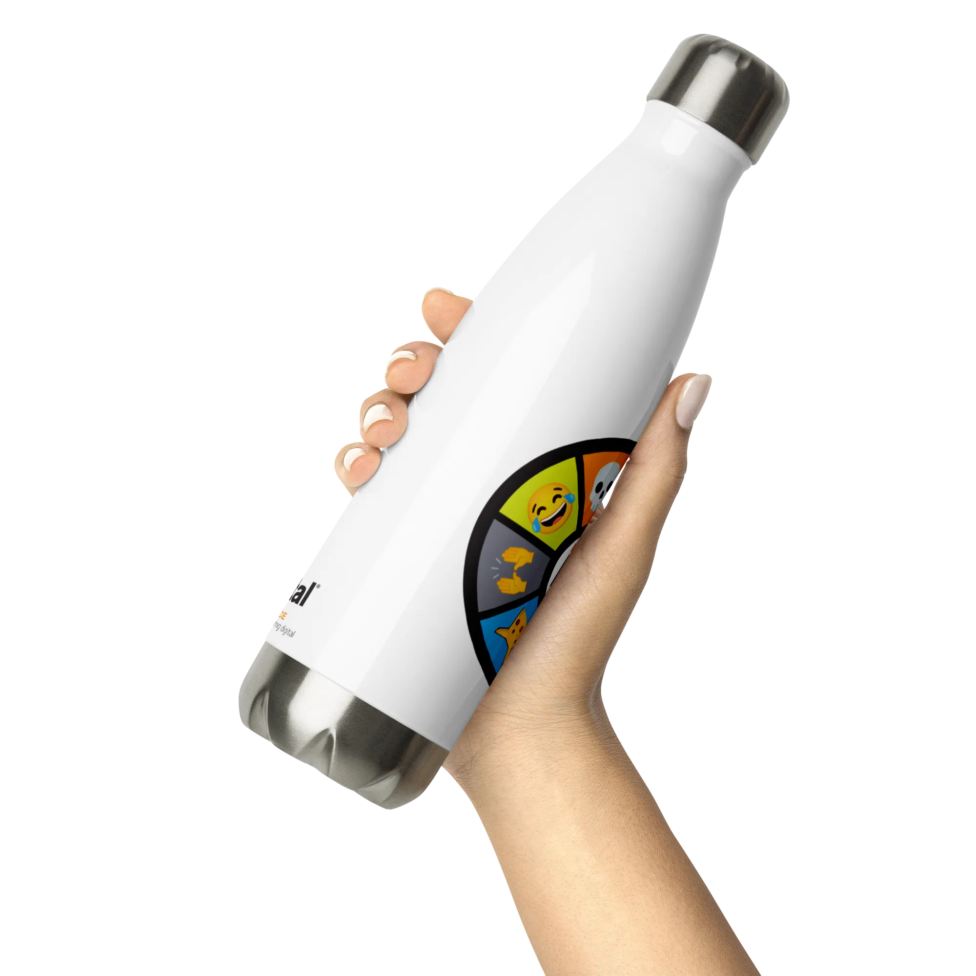 Spinwheel Stainless Steel Water Bottle