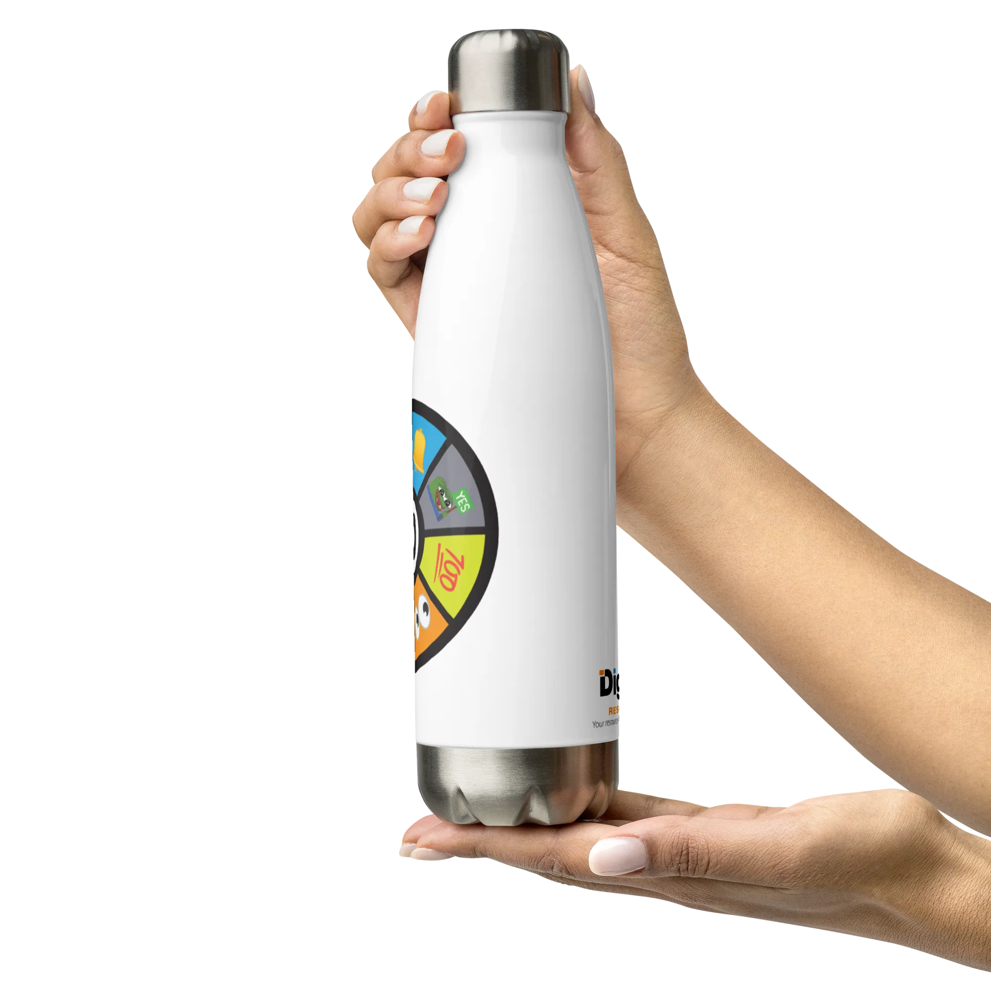 Spinwheel Stainless Steel Water Bottle
