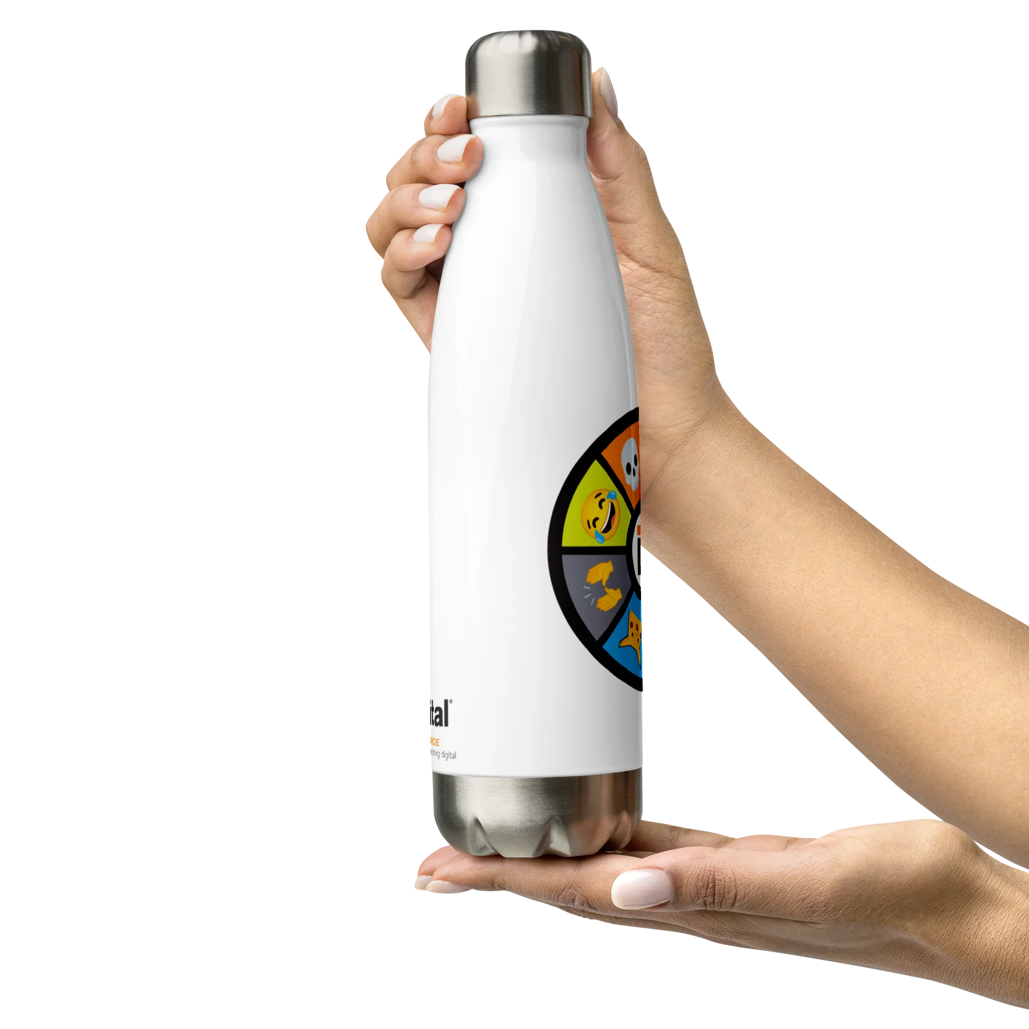 Spinwheel Stainless Steel Water Bottle