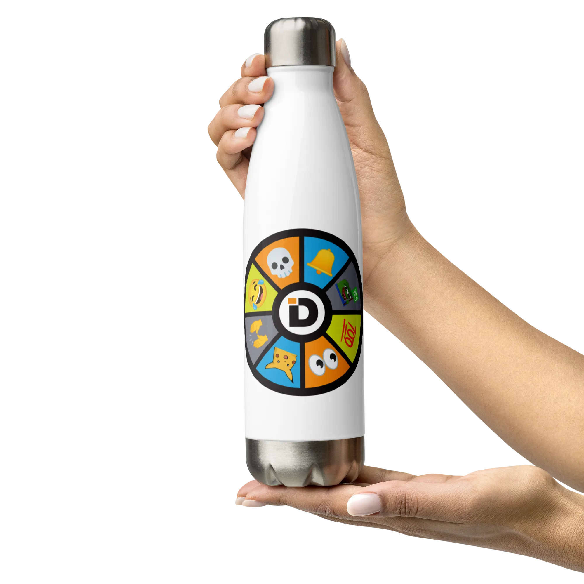 Spinwheel Stainless Steel Water Bottle