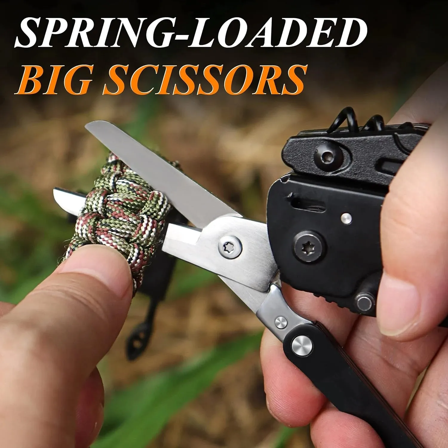 Stainless Steel 21 in 1 Outdoor Pocket Multi-Tool