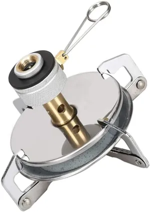 Stainless Steel Portable Gas Burner Folding Camping Stove for Outdoor Bbq Camping
