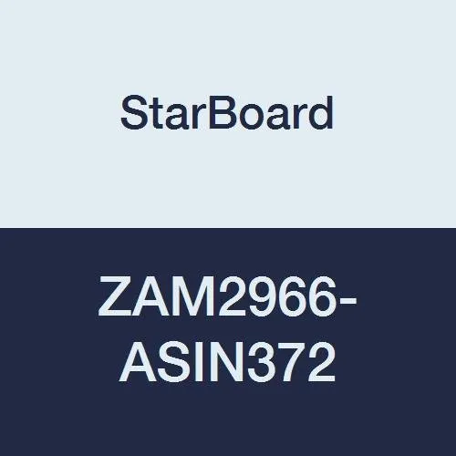StarBoard Sheet, Arctic White, 1/2" Thickness, 24" Width, 24" Length