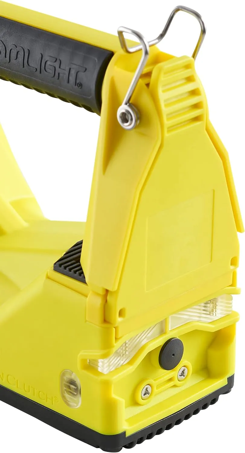 Streamlight 44371 Vulcan Clutch 1700-Lumen Rechargeable Multi-Function Lantern with 120V/100V AC/12V DC, Includes Heavy Duty Shoulder Strap, Yellow
