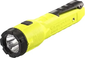 Streamlight 68732 Dualie 275-Lumen Intrinsically Safe Rechargeable Flashlight with 120V/100V AC Charger, Yellow