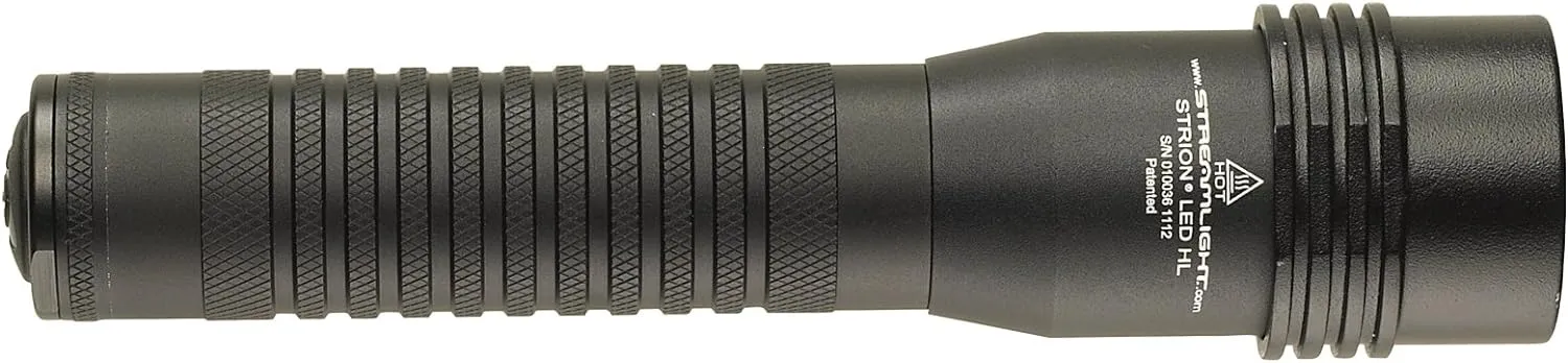 Streamlight 74751 Strion LED HL 615-Lumen Rechargeable Professional Flashlight with 120V AC/12V DC Charger and 1 Charger Holder, Black