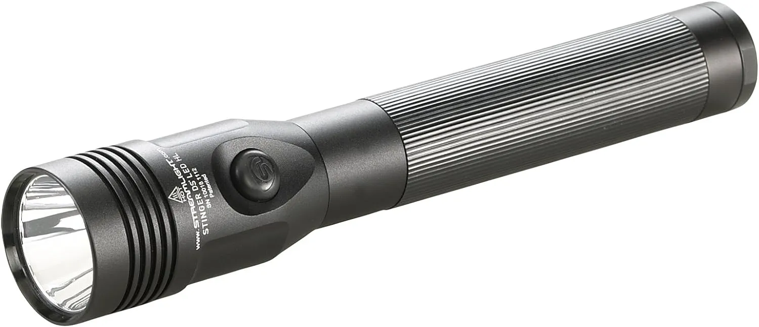 Streamlight 75453 Stinger DS 800-Lumen LED High Lumen Rechargeable Flashlight Without Charger, Black