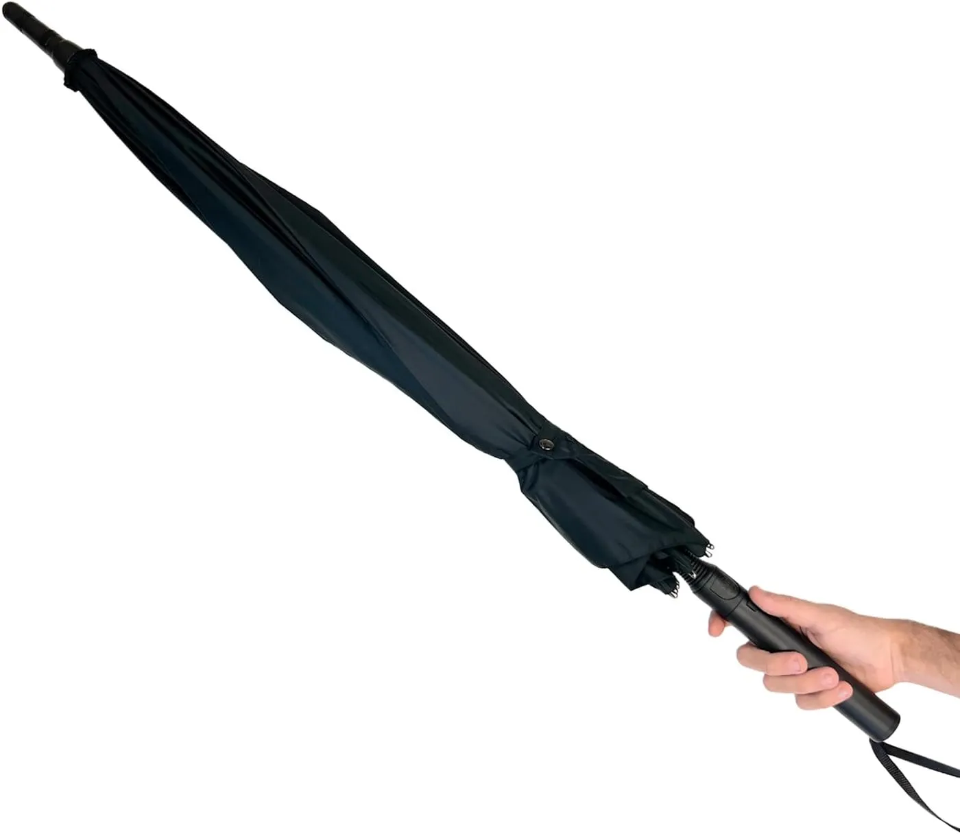 Streetwise Stunbrella 32,000,000 Stun Gun Flashlight - Discreet Self-Defense Weapon with LED Light, Quick Activation, Rechargeable Battery, and Safety Switch