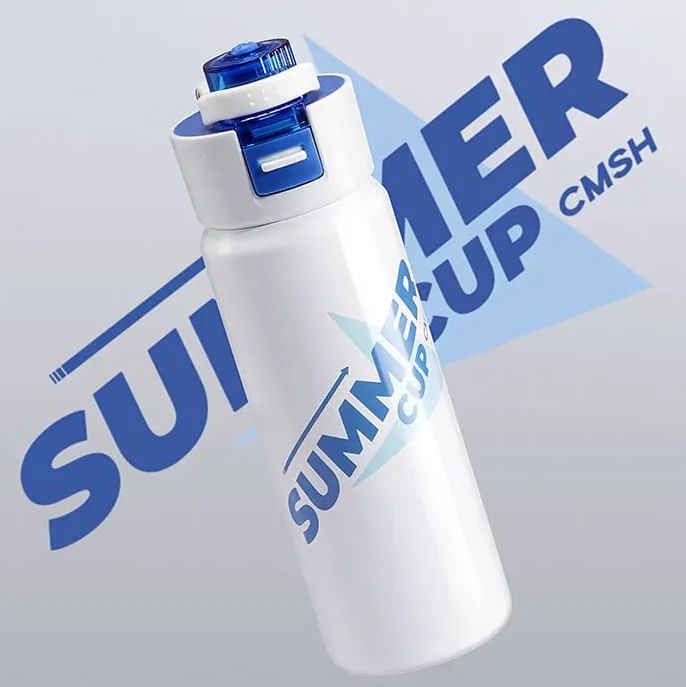 Summer Cup Stainless Steel Water Bottle – Leakproof, BPA-Free & Easy-Clean