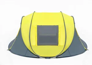 Sunshade Family Tent 4 Person Easy Pop Up Tent,Automatic Setup,Instant Family Tents for Camping Traveling
