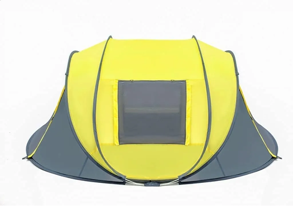 Sunshade Family Tent 4 Person Easy Pop Up Tent,Automatic Setup,Instant Family Tents for Camping Traveling