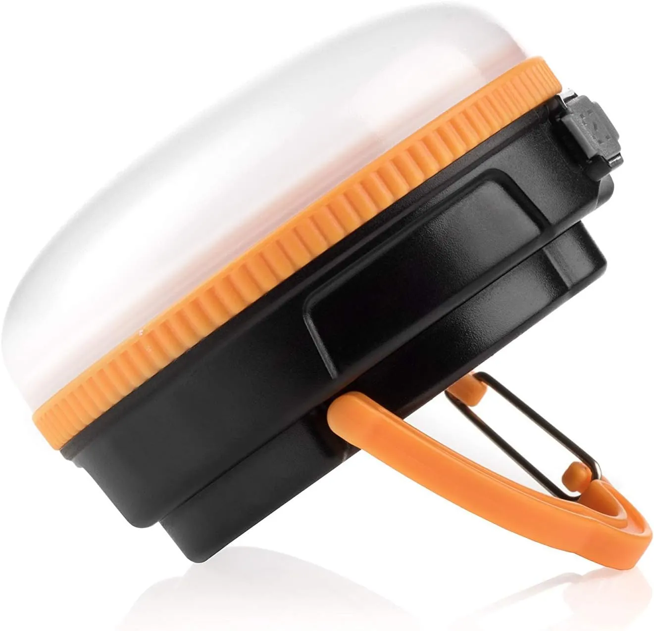 Supernova® Rechargeable Hanging Tent Light & Backpacking Lantern, Ultimate Battery Operated Camping Lantern, Magnetic Base with Retractable Hook, Pocket Sized Yet Ultra Bright Survival Gear (Orange)