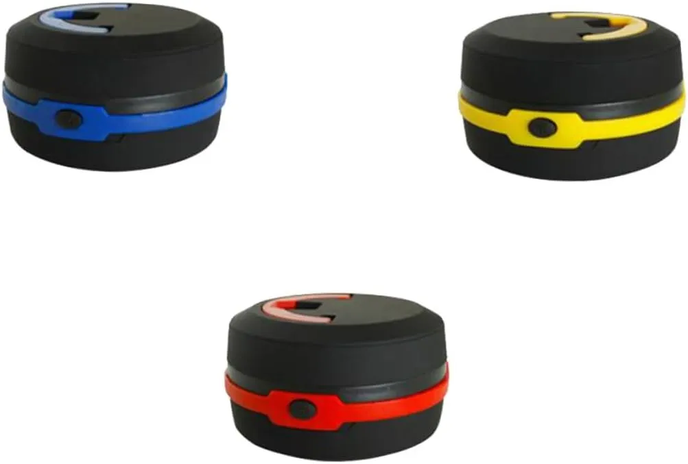 SUPVOX 3-Pack Led Camping Lanterns Collapsible Tent Light Solar Outdoor Lights for Camping Hiking Emergency