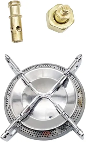 SUPVOX Mini Outdoor Gas Stove Camping Stove Propane Windproof for Tea Brewing