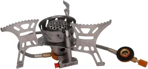 SUPVOX Outdoor Cooking Stove Windproof Camping Gas Stove Heating Baking Function Sturdy Bracket for Stable Support
