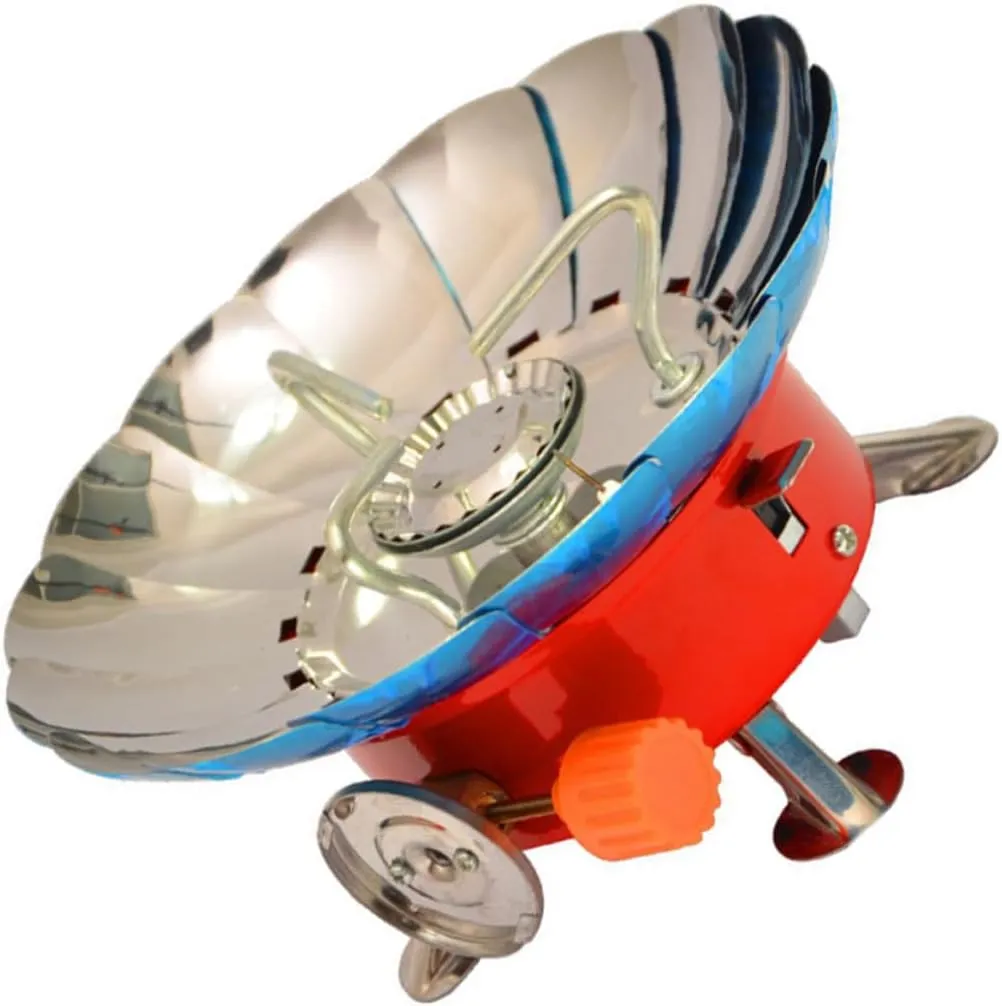 SUPVOX Windproof Camping Stove Burner Portable Outdoor Cooking Stove Gas for Preparation