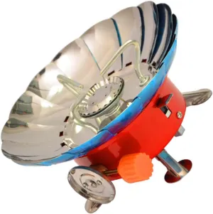 SUPVOX Windproof Camping Stove Burner Portable Outdoor Cooking Stove Gas for Preparation