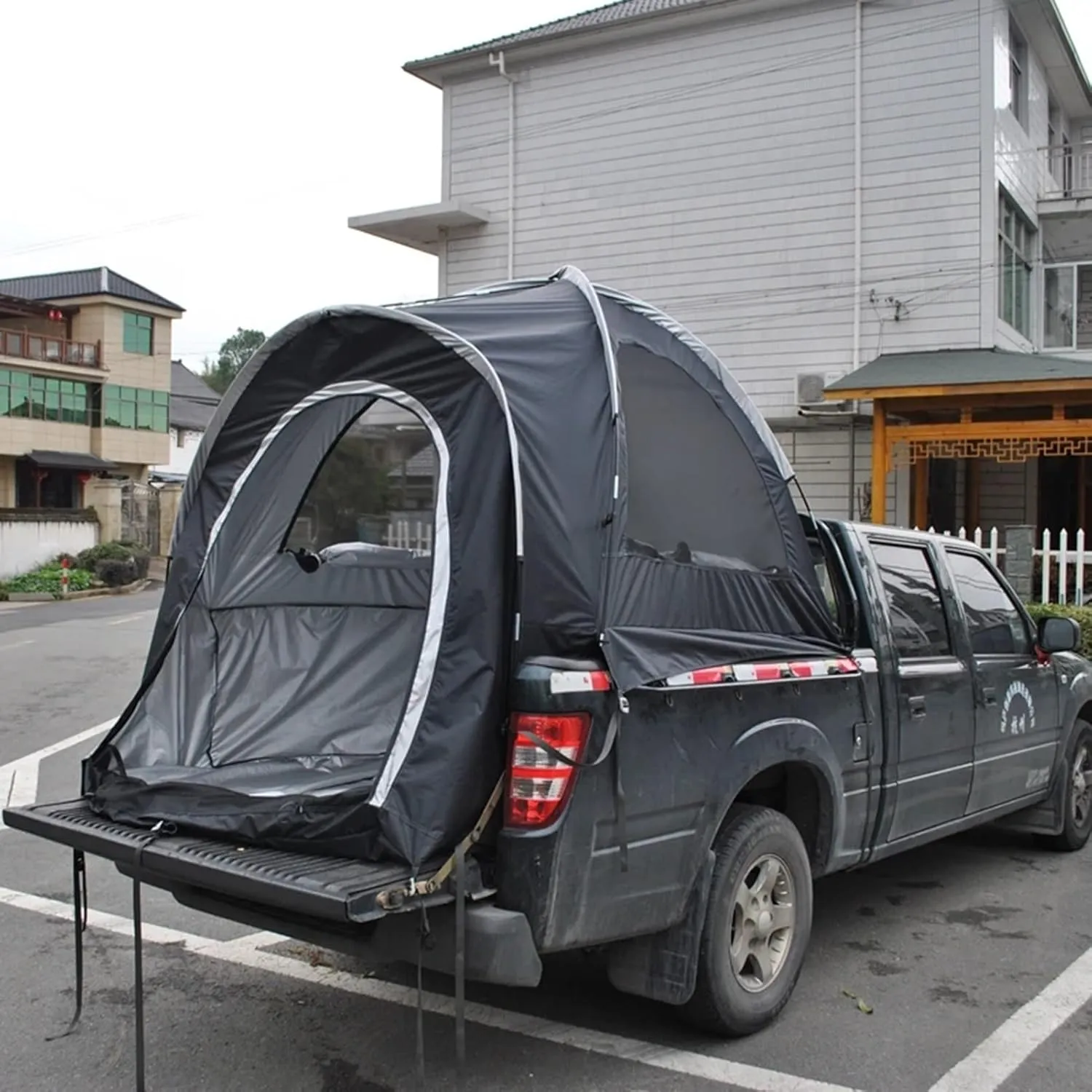 SUV Tent for Camping, Car Tent,Pickup Truck Tent, Portable Truck Bed Tent 3-4 Person Sleeping Capacity, Includes Rainfly and Carry Bag, Portable Easy Setup Tent for Camping, Hiking,Fishing