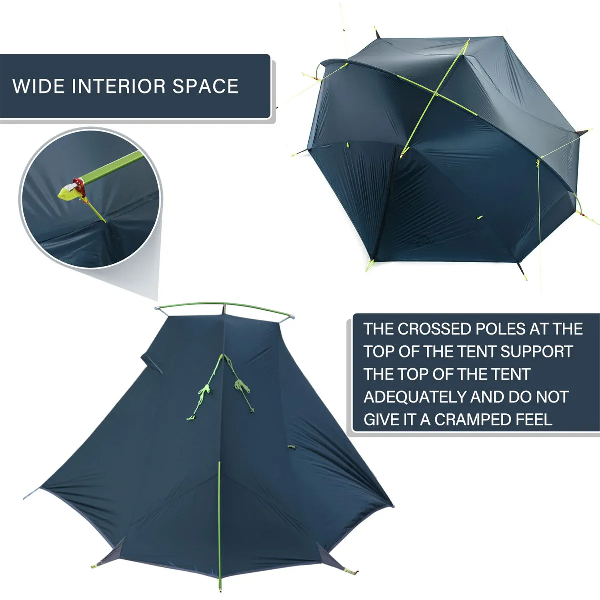 Tagar 2 People Camping Tent