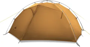 Tai Chi 2 Ultralight Tent, Bivvy Ground Tent for 2 Person Rainproof Windproof 3/4 Camping Tents Season for Outdoor, Camping, Trekking, Kayaking, Climbing, Hiking, Fishing, Hunting