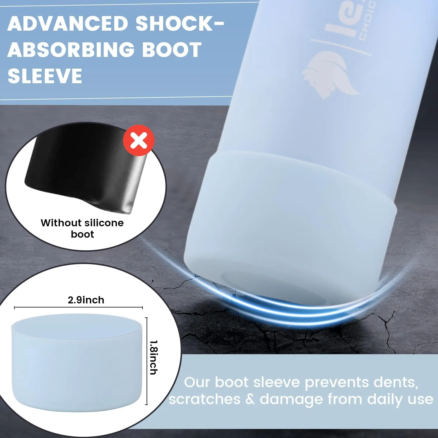 Tea Infuser Water Bottle 22 Oz, Triple Walled Insulated Stainless Steel Bottle, Thermal Fruit Leaf Infuser, Silicone Sleeve, 3 Lids Leakproof, Metal Mug Gallon