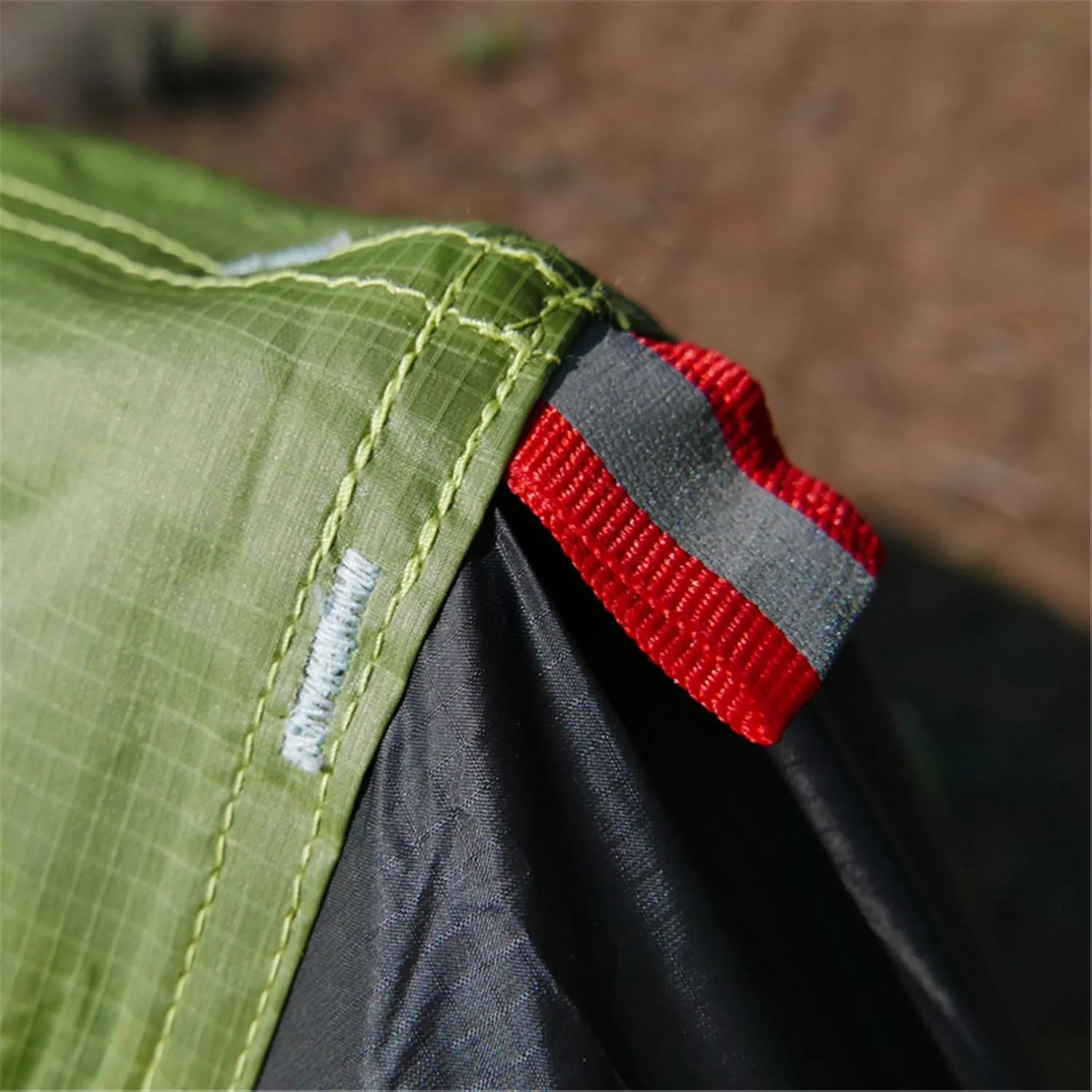 Tent 1 Person Outdoor Ultralight Camping Tent 3 Season Rodless Tent for Hiking Travel, 210x95cm, Khaki