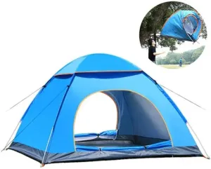 Tent Automatic Instant Pop-up Portable Ultralight Hiking Picnic Sunshade 2-3Person Camping Tent for Backpacking Fishing Hopeful
