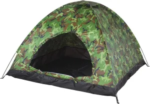 Tent for Camping 3-4 Person acity Waterproof Camouflage Dome Tent ion Mosquito Net Easy Setup Family Tents for Camping