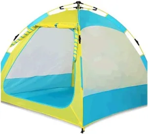 Tent for Camping Tent Family Camping Tent 3 4 Person with 2 Door&4 Mesh Windows Double Layer Instant Tent Automatic Pop Up Large Space for Picnic Outdoors