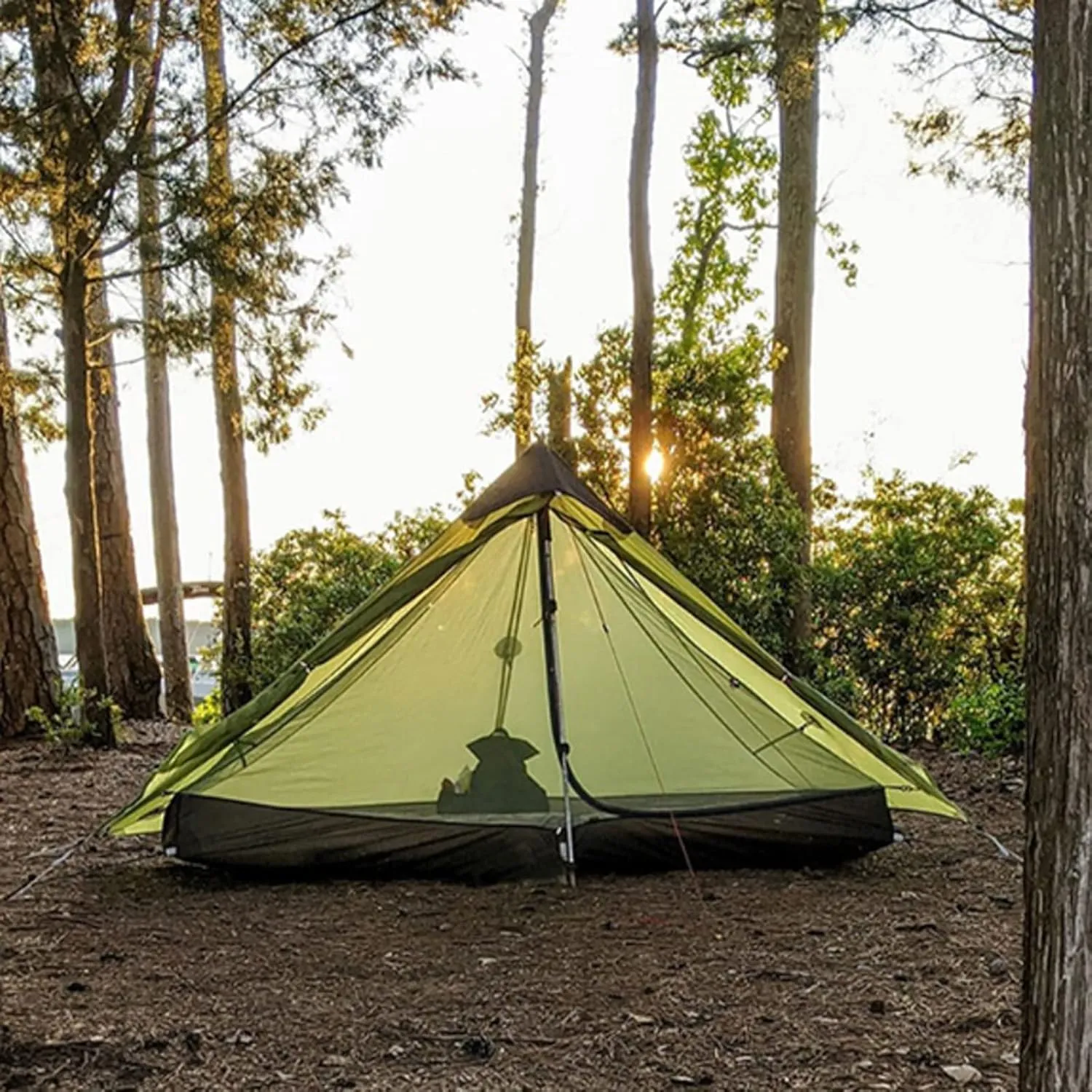 Tents 2 Person 1 Person Outdoor Ultralight Camping Tent 3 Season 4 Season Professional 15D Silnylon Rodless Tent
