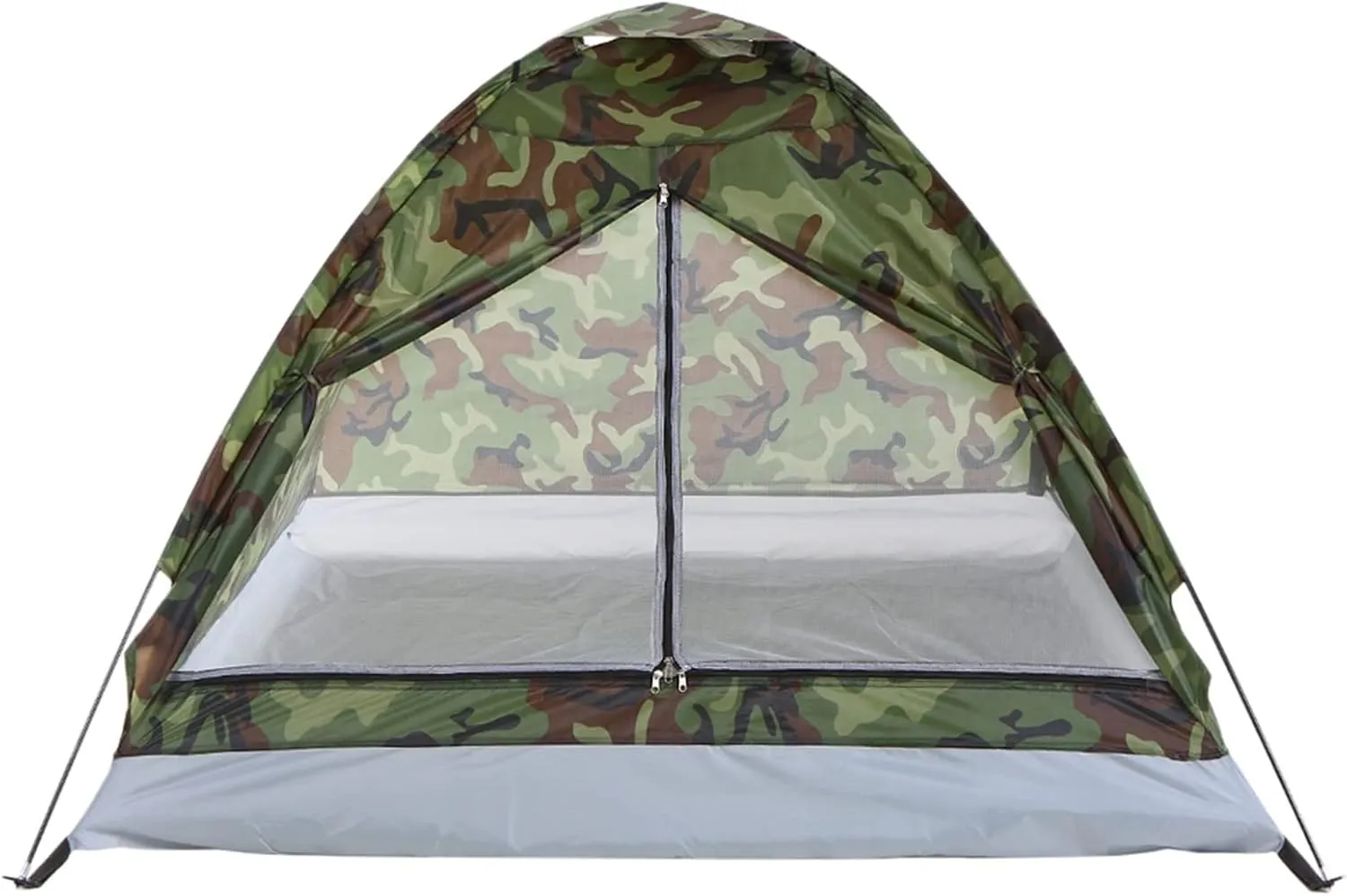 Tents Lightweight Camping Tent Outdoor 2 Person Single Layer 4 Season Tent Portable Travel Backpacking Fishing Tent with Handbag