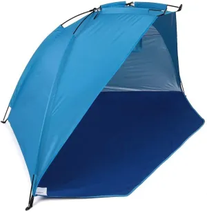 Tents, Quick Opening Tent Beach Awning Sun Shelter Half-Open Waterproof Tent Shade Ultralight for Outdoor Camping Fishing Picnic Park (Color : Blue) (Blue)