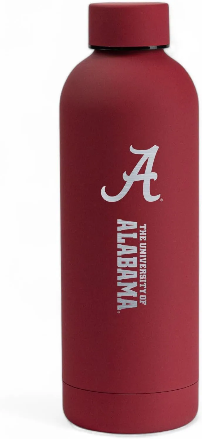The Memory Company | Licensed NCAA 17oz Rubberized Water Bottle (Engraved)