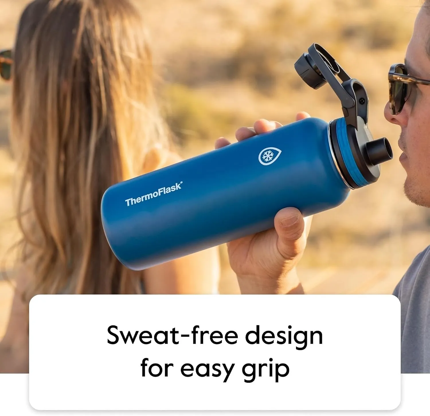 ThermoFlask Bottle with Chug Lid & Straw Lid - Insulated Stainless Steel Water Bottle with Leak-Proof Lids - Dishwasher-Safe Reusable Bottle & Lids - Durable Bottle, 2 Straws & 2 Lids - 24 oz, Plum
