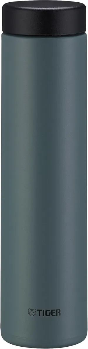 Tiger Thermos Flask MMZ-W060GW Dishwasher Safe, 20.3 fl oz (600 ml), White Water, Screw Stainless Steel Bottle, Lid and Seal are Integrated for Washing Only 2 Pieces, Easy Cap, Vacuum Insulated, Mug