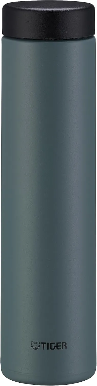 Tiger Thermos Flask MMZ-W060GW Dishwasher Safe, 20.3 fl oz (600 ml), White Water, Screw Stainless Steel Bottle, Lid and Seal are Integrated for Washing Only 2 Pieces, Easy Cap, Vacuum Insulated, Mug