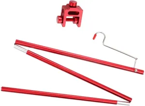 Totority Folding Light Pole Stand for Camping Table Solar Lanterns for Outdoor Activities