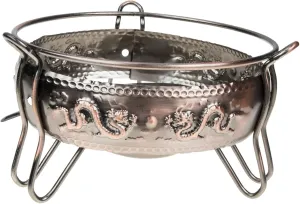 Totority Iron Alcohol Stove Base Portable Camping Cookware Bronze Material Multi-use Stove for Home Outdoor