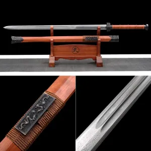 Traditional Hand Forging, Super Sharp, Han Sword, Full Tang, Multi-Function, Tactical Sword, Simple and Personalized Knife