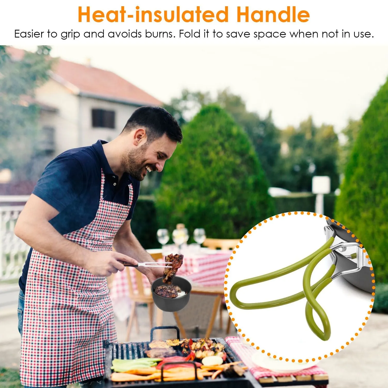 TrailFire™ 8-Piece Outdoor Cooking Set – Lightweight Anodized Aluminum Kit