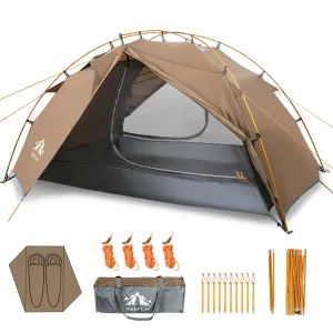 TrailHaven 2P All-Season Trekking Tent – Compact 4-Season Shelter
