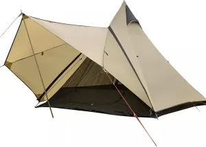 Travel Tent Outdoor Camping Tent Sunshade Rainproof 3-4 Person Tent Family Picnic Tent