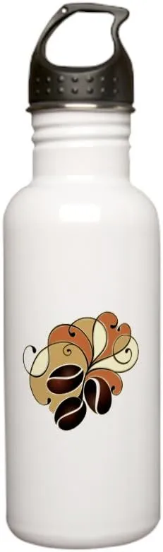 Truly Teague Stainless Water Bottle 0.6L Coffee Bean Floral