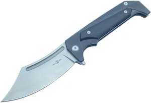 TwoSun Folding Knife TS442-N690 Titanium Micarta Handle Plain Edge Outdoor Camping Tool