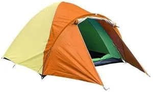 Ultralight 3-4 Person Double Layer Rainproof Camping Tent, Waterproof Outdoor Tent for Hiking, Fishing, Travel & Picnic