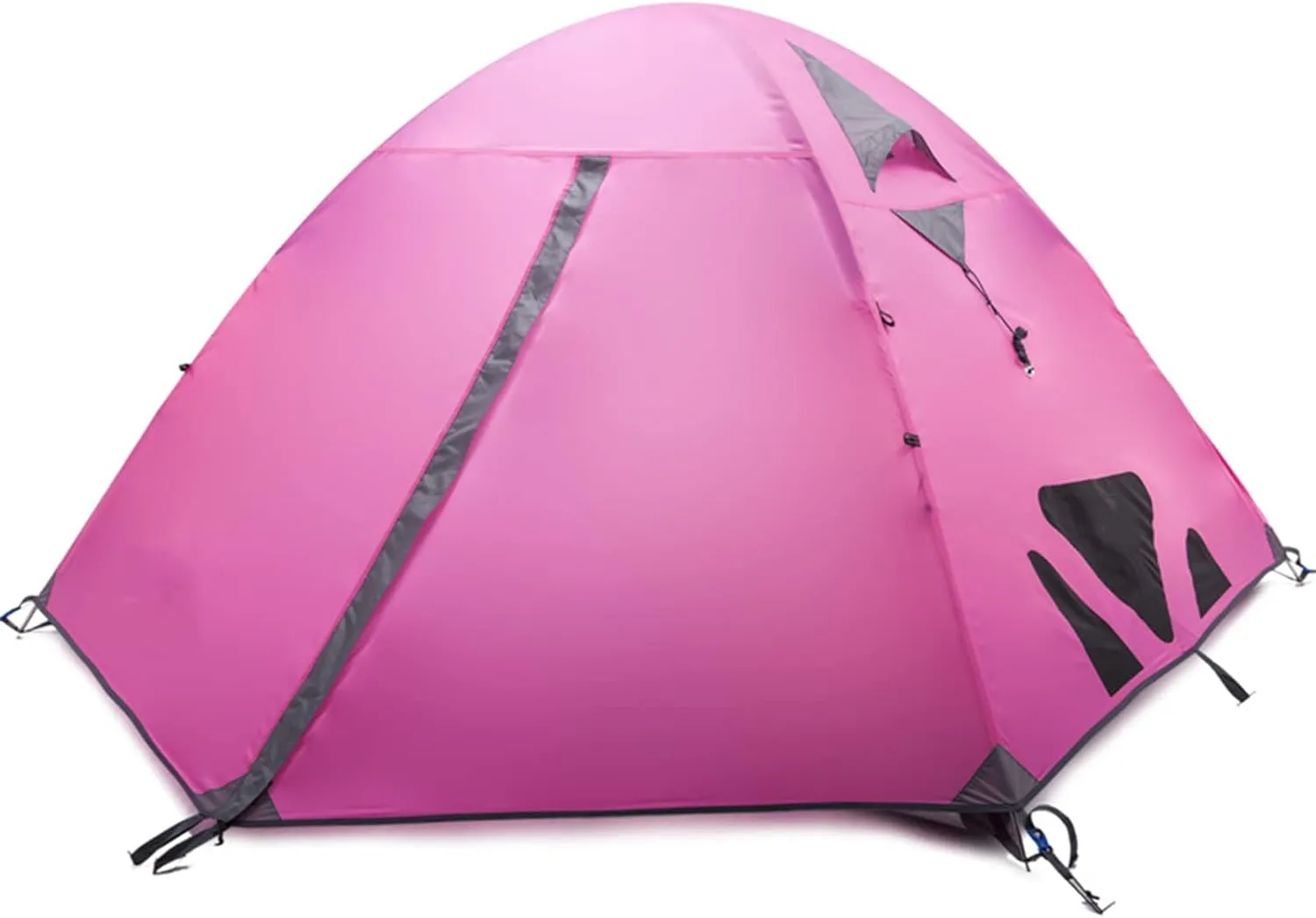Ultralight Camping Tent 3 Person Windproof Rainproof Breathable Tent Aluminum Bracket for Outdoor Hiking Mountaineering Backpack Travel